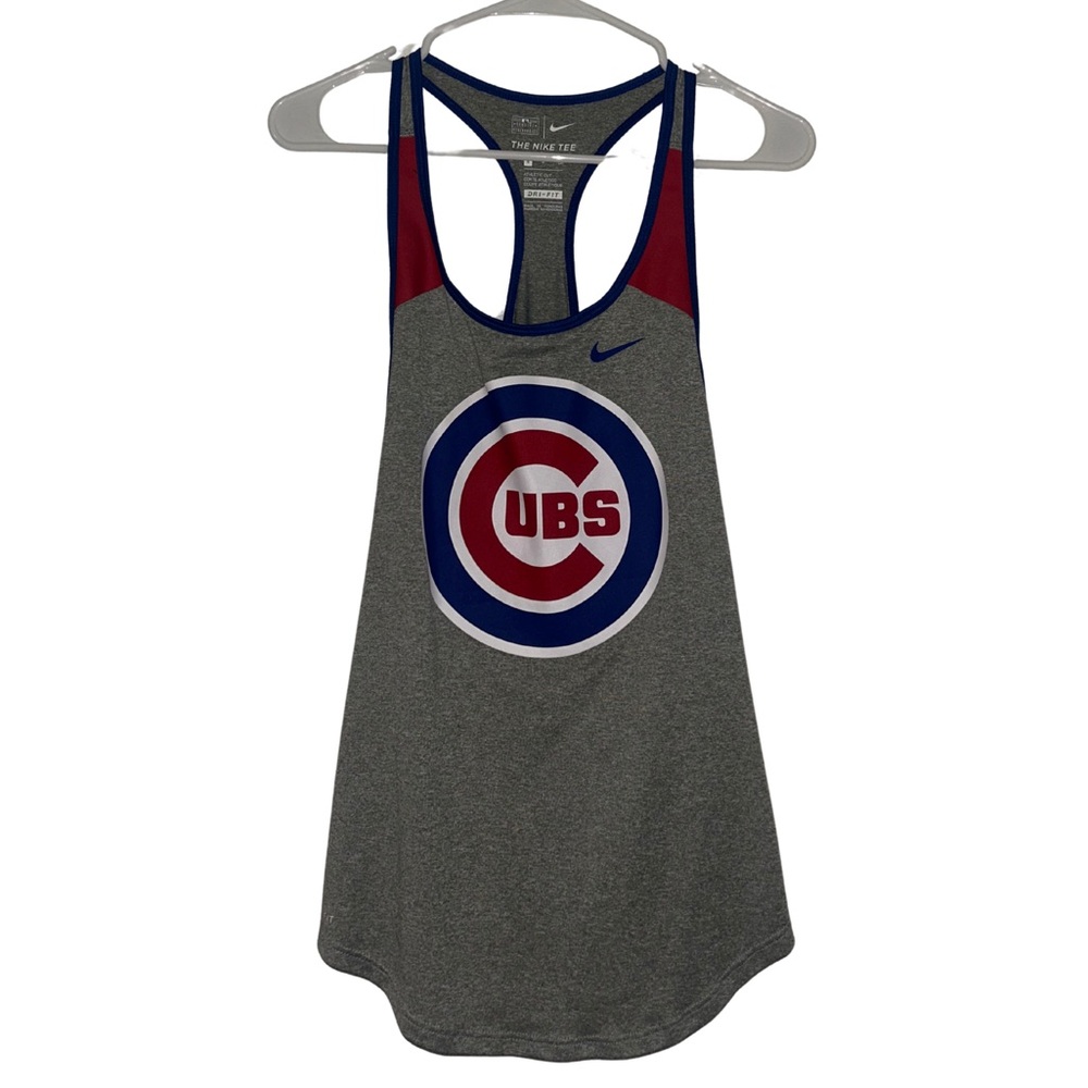 Nike | Chicago Cubs Racerback Tank Top | Sleeveless Relaxed Fit | Size Small